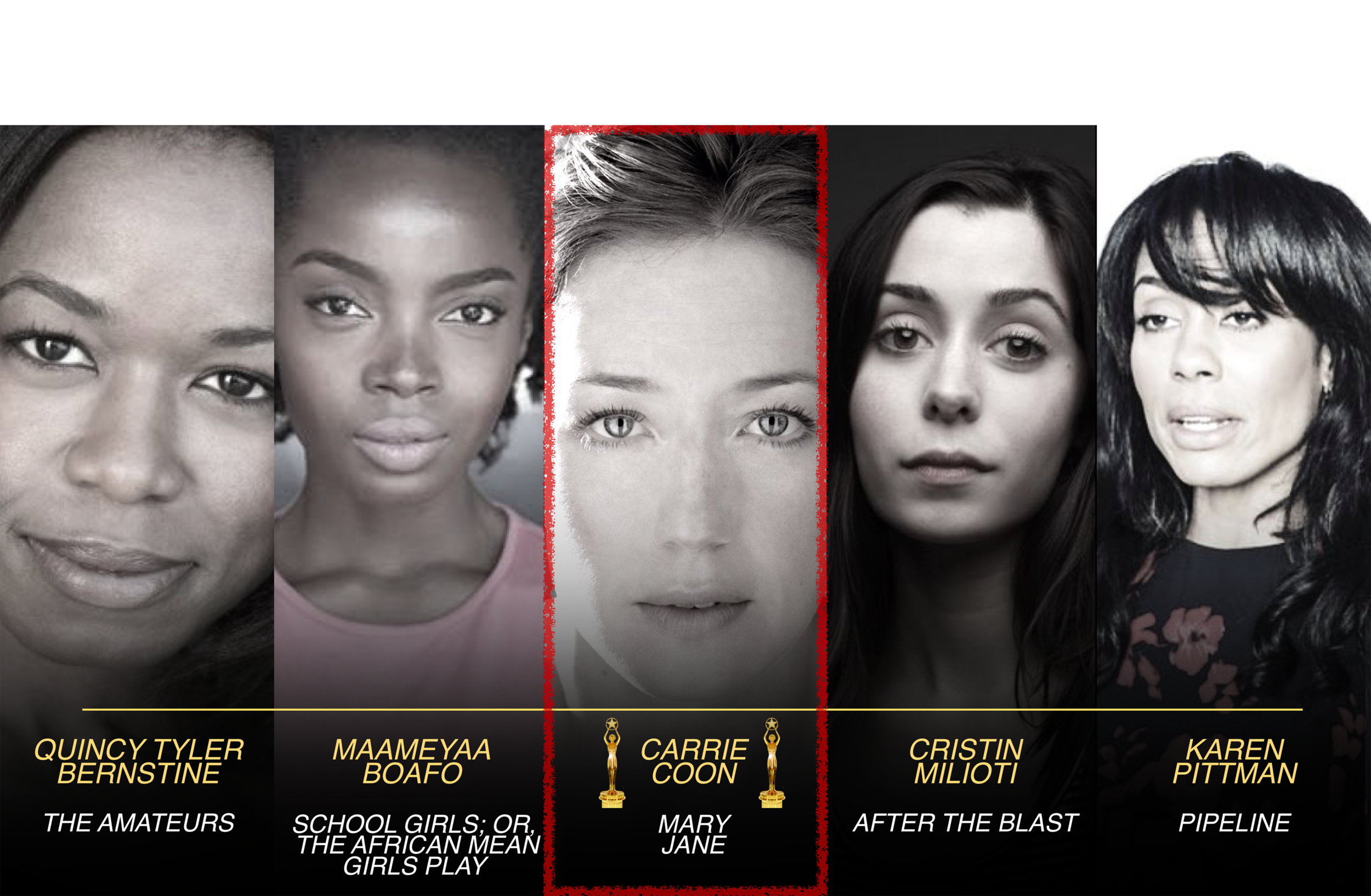 Outstanding Lead Actress in a Play Nominees for the 2018 Awards
