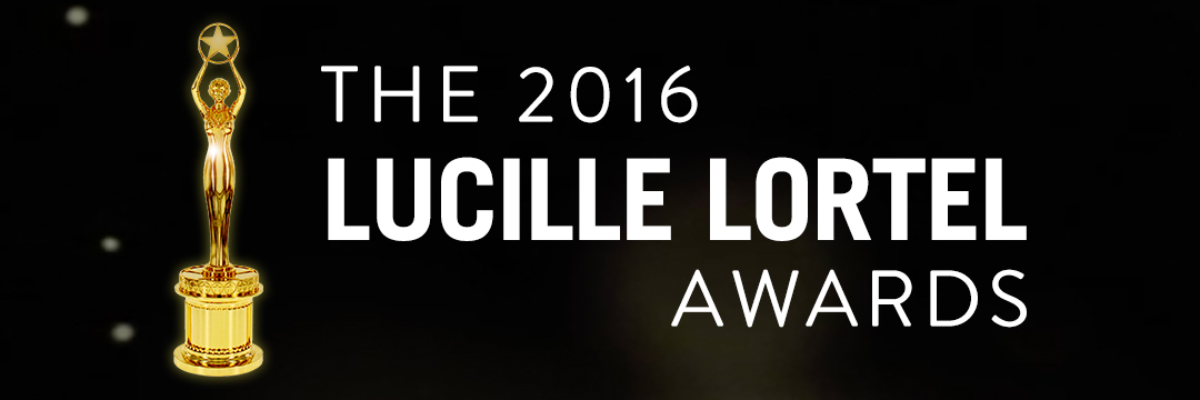 2016 Lortel Awards banner