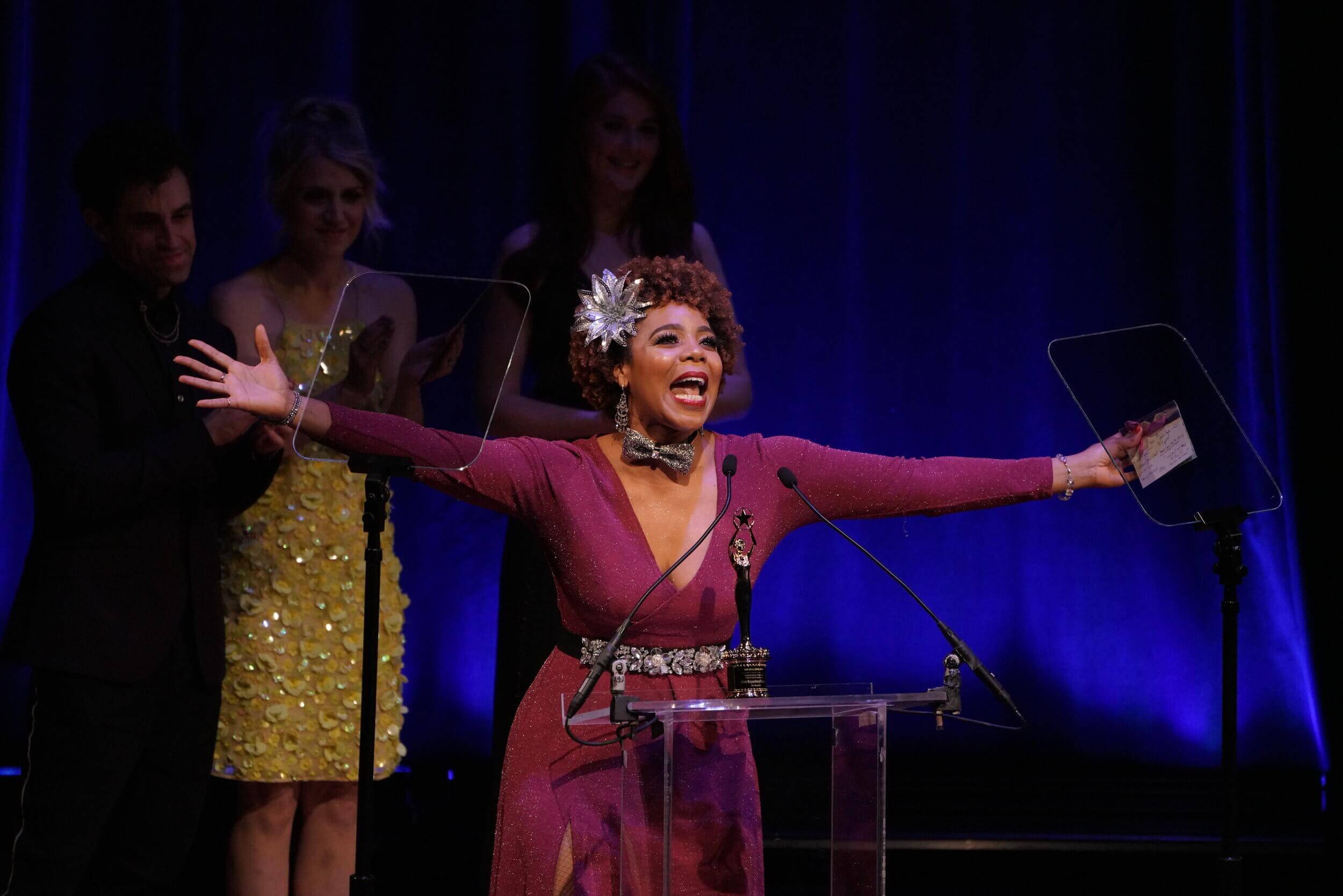 Winner of Outstanding Featured Actress in a Musical - Soara-Joye Ross, Carmen Jones